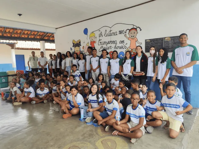 Estudantes da rede estadual promovem conscientização ambiental com crianças no município de Paulistana