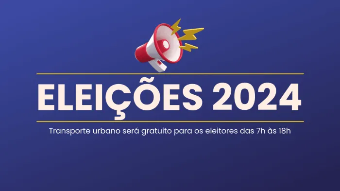 Segundo turno terá transporte urbano gratuito