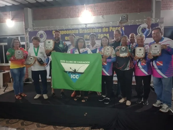 Capixabas garantem o segundo lugar no Campeonato Brasileiro de Pesca em Terra Firme em Sergipe