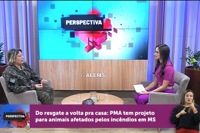 Tenente da PMA, Eveny Parrela, foi a convidada do programa Perspectiva