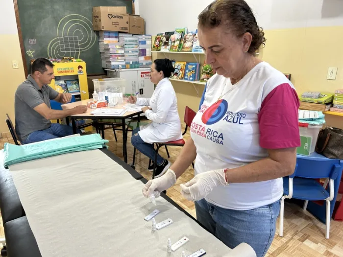 Saúde em Ação: ESF Rural atende na Escola Cotrisa de Baús