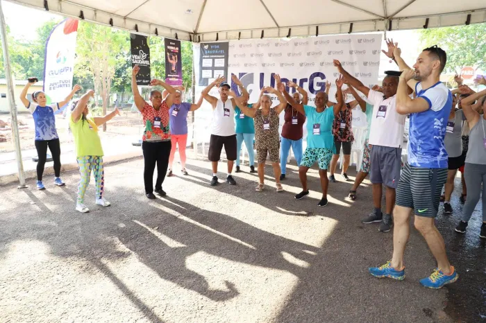 Vida Saudável: Secretaria de Juventude e Esportes promove atividades físicas na feira Gurupi+Tech