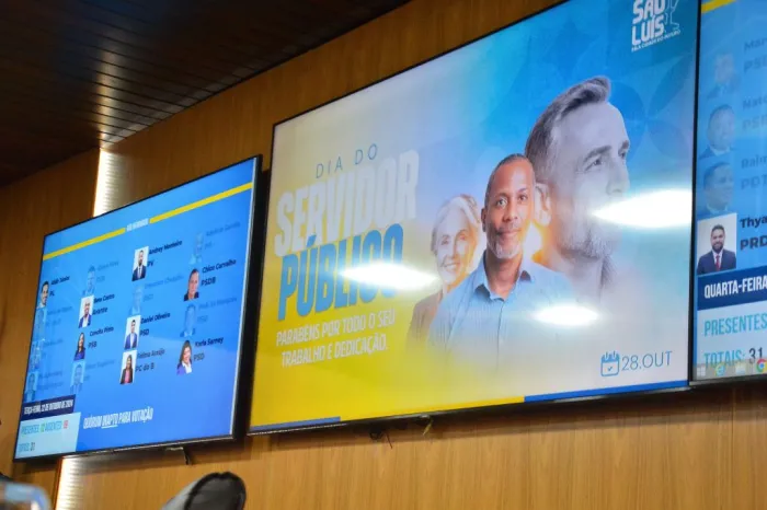 Câmara de São Luís decreta ponto facultativo em homenagem ao Dia do Servidor