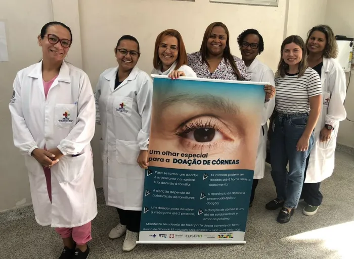 Sesa inicia parceria com HUCAM para ampliar captação de córneas no Espírito Santo