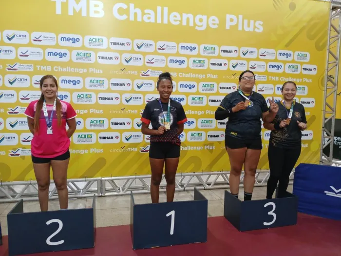 Tênis de Mesa: Paola Morais coloca o MA no topo do TMB Challenge Plus