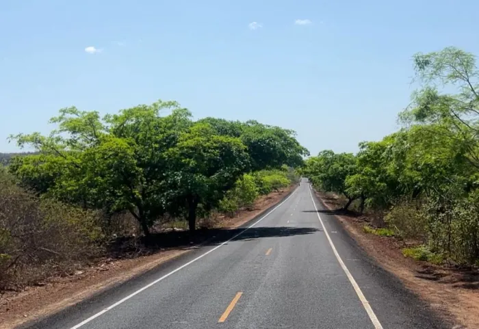 Leonardo Sobral visita obras na região dos Carnaubais; território tem quase 100% das estradas em boas ou excelentes condições