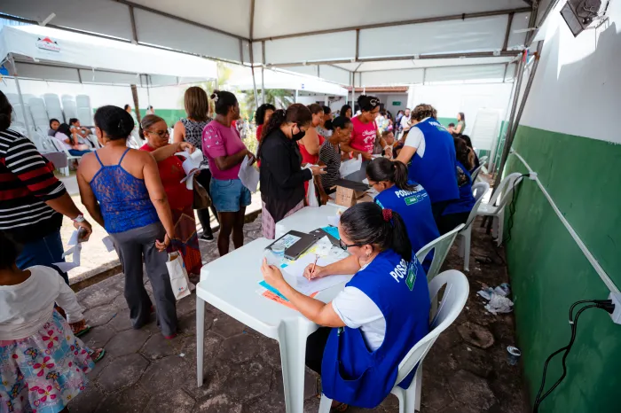 Sesau Fila Zero Itinerante é retomado e primeira ação acontece no Jardim Limoeiro
