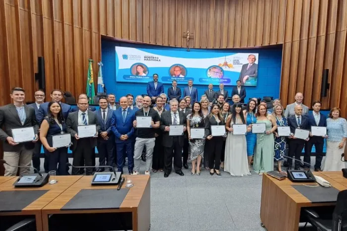 Os empreendedores outorgados com a Comenda do Mérito Legislativo Ueze Elias Zahran
