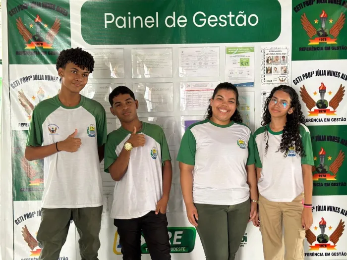 Estudantes da rede estadual de ensino conquistam mais de 180 medalhas na Olimpíada Nacional de Eficiência Energética 2024