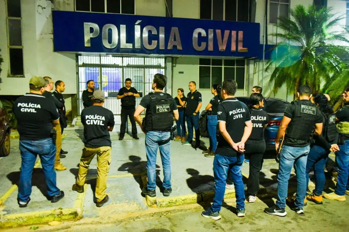 - A ação teve por objetivo o cumprimento de 11 mandados de prisão e de busca e apreensão (Foto: Divulgaçao)