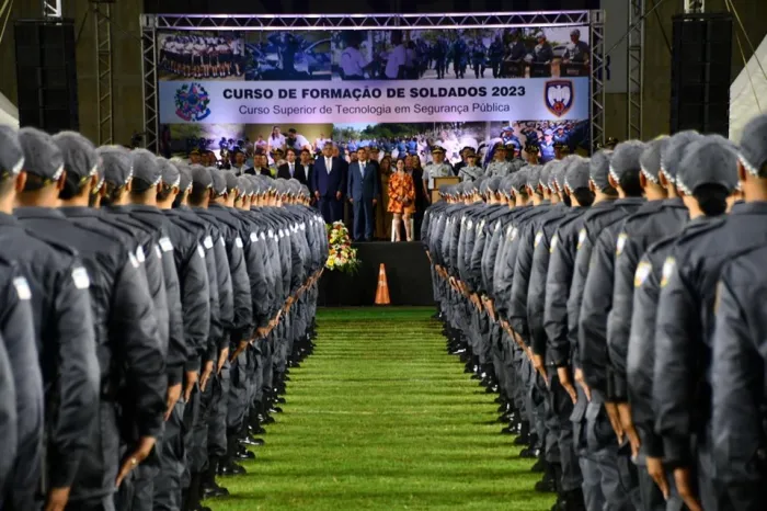 Polícia Militar realiza formatura do Curso de Formação de Soldados 2023