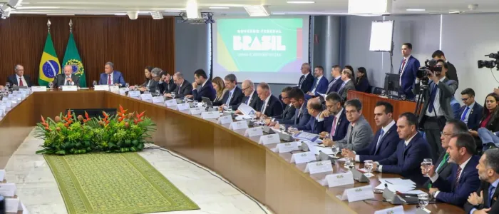 Vice-governador da Paraíba participa de reunião no Planalto sobre a PEC da Segurança