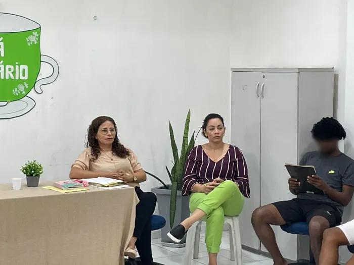 - Funac promove ação literária na Casa de Semiliberdade São Luís (Foto: Divulgação)