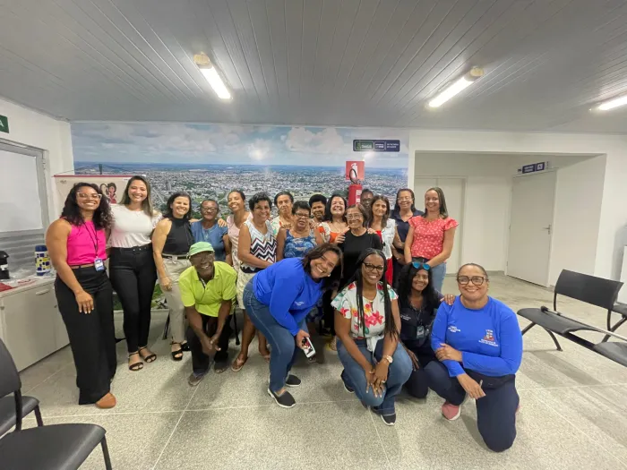 Semu realiza palestra sobre violência doméstica na USF Camaçari de Dentro