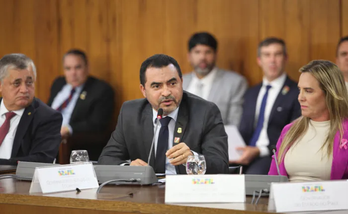 Em Brasília, governador Wanderlei Barbosa participa de reunião para discutir PEC da Segurança Publica