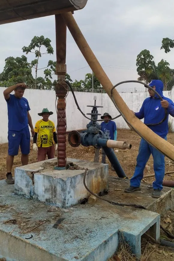 Cosanpa aprimora abastecimento de água em Faro, no Baixo Amazonas