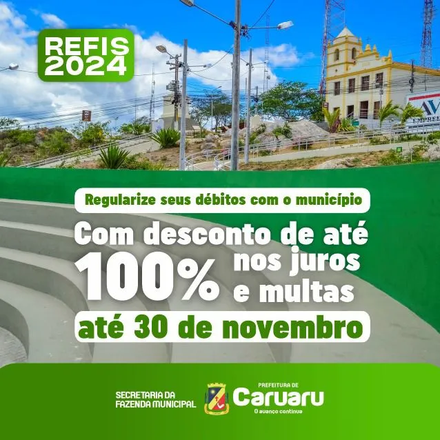 Foto: Reprodução/Prefeitura de Caruaru - PE