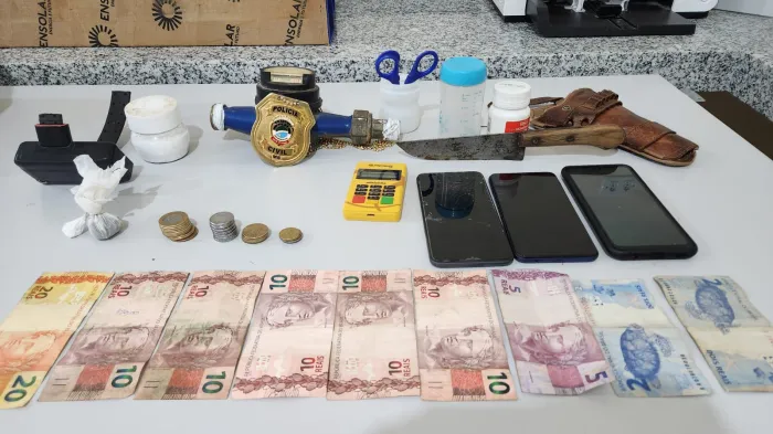 Polícia Civil prende suspeito por tráfico de drogas e receptação em Coxim