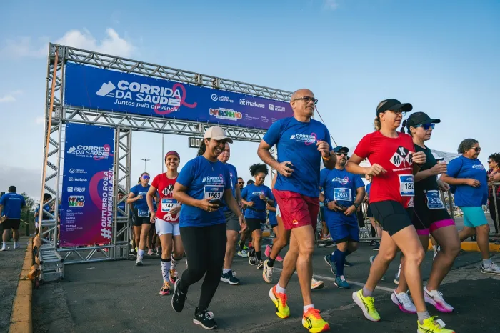 - Corrida da Saúde marca lançamento da campanha Novembro Azul (Foto: Israel Pontes)