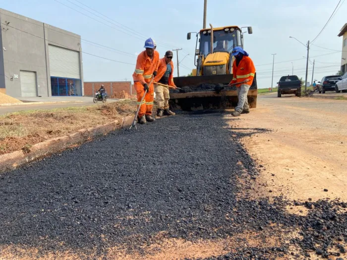 Sevop: Operação tapa-buraco atua nos residenciais Castanheira e Cidade Jardim