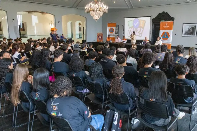 Estudantes de São Sebastião demonstram aprendizados na Olimpíada do Conhecimento em Defesa Civil