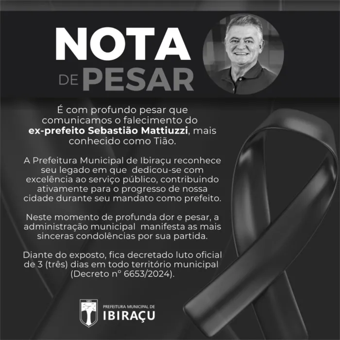 NOTA DE PESAR