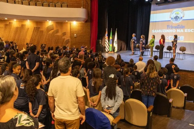 São Sebastião forma alunos do Projeto Samuzinho na Escola