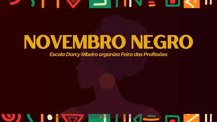 Profissionais negros falam aos alunos da Darcy Ribeiro