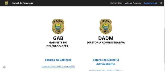 Polícia Civil lança Central de Processos para melhorias dos serviços da instituição