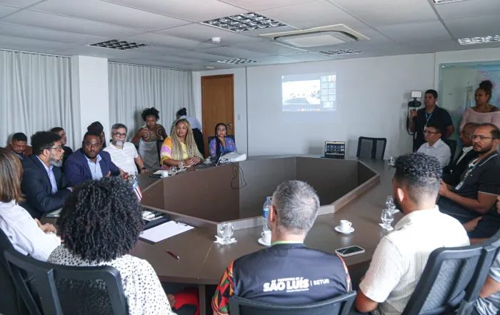 Sedihpop preside reunião sobre projeto que vai desenvolver o afroturismo no Maranhão