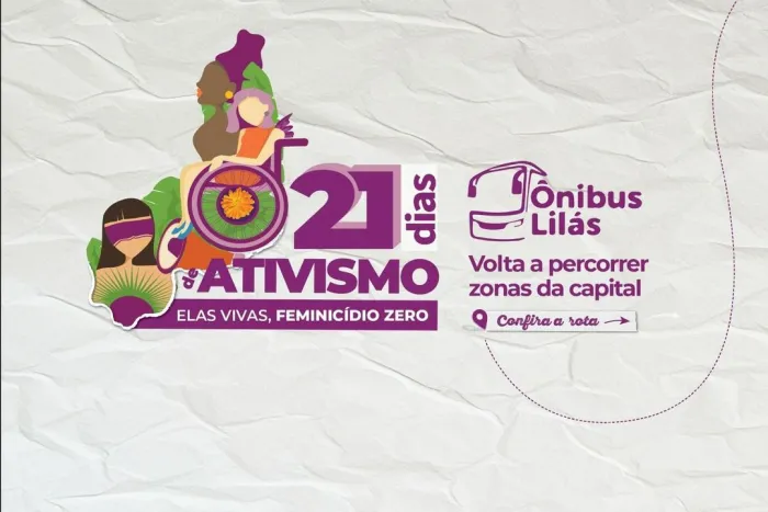Ônibus Lilás retoma ações durante campanha dos 21 Dias de Ativismo no Piauí