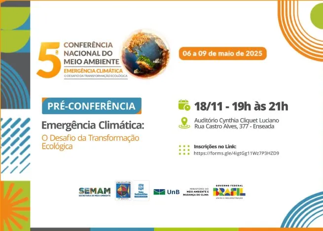 São Sebastião realiza pré-conferências contra Emergência Climática