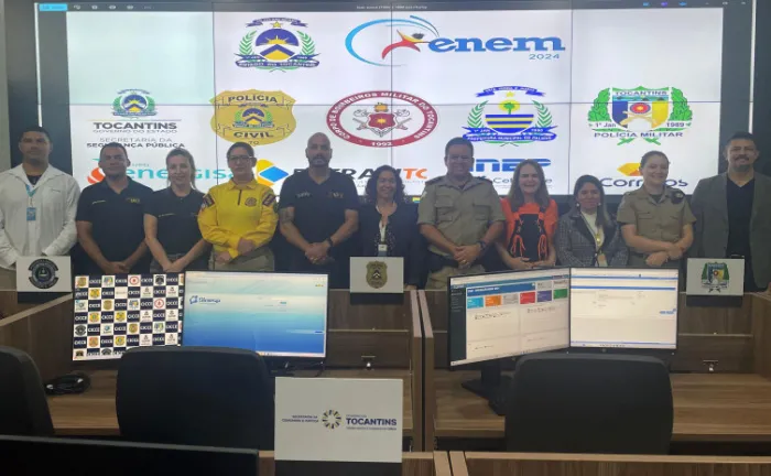 Com a participação de mais de 500 agentes de segurança, Operação Enem 2024 tem saldo positivo no Tocantins 