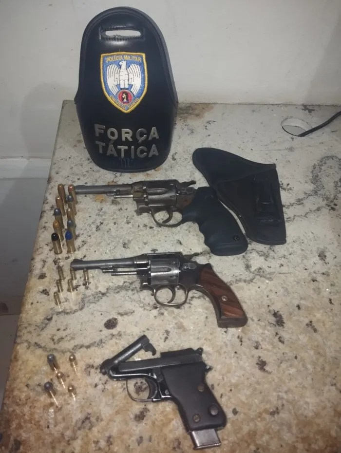 2º BPM apreende armas em Nova Venécia