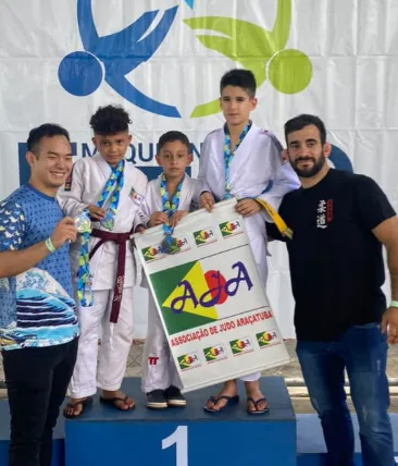 Seis araçatubenses se destacam na 2ª Copa Maquininha do Futuro de judô em S J Rio Preto