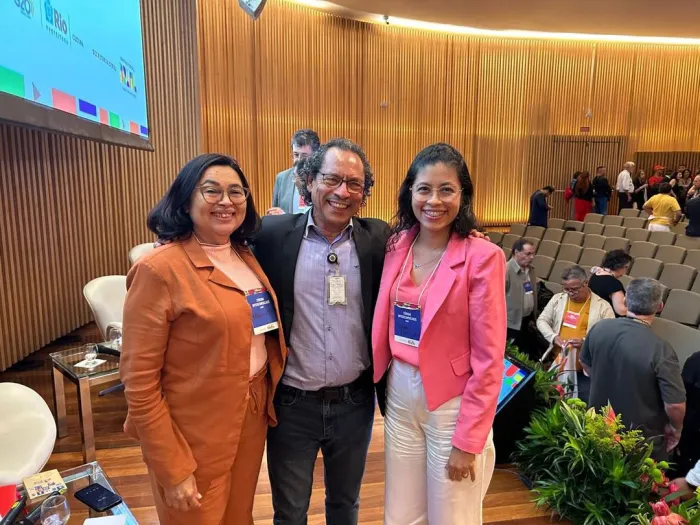 Secretária Núbia Lopes representa o Piauí no Fórum Interconselhos e G20 Social no Rio de Janeiro