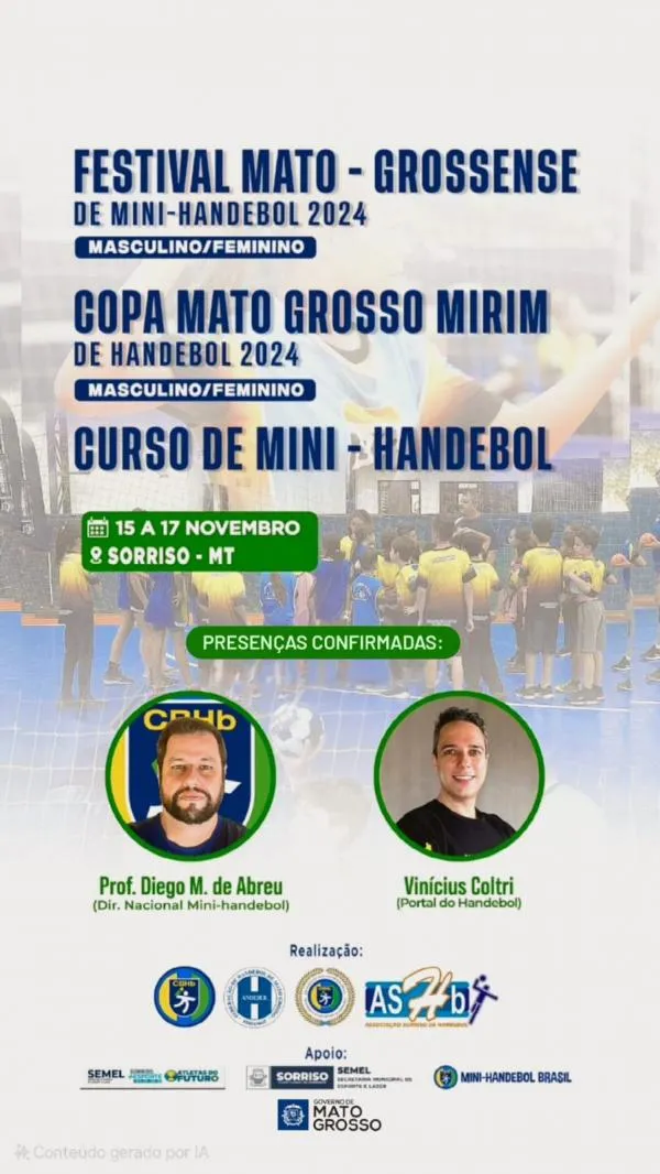 Foto: Reprodução/Prefeitura de Sorriso - MT