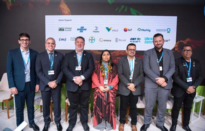- Presidente do Iterma destaca o programa Paz no Campo na COP29 (Foto: Divulgação)
