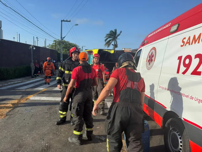 - A corporação mobilizou um total de oito viaturas e 21 militares em São Luís (Foto: Divulgação)