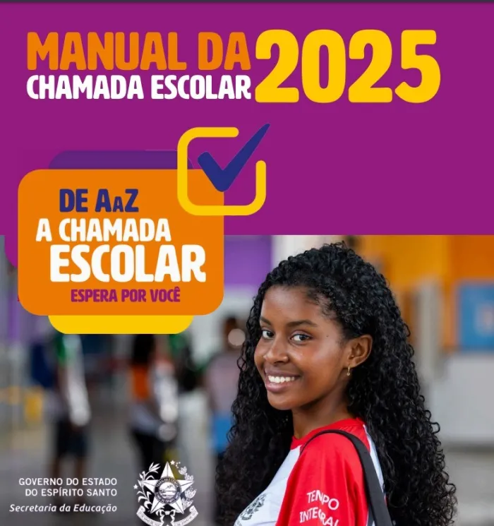 Manual orienta estudantes sobre a Chamada Escolar 2025