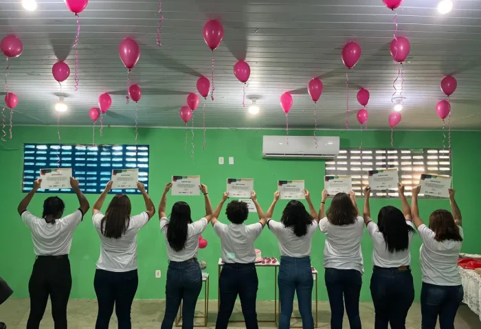 - Ao todo, oito adolescentes receberam certificação, uma parceria entre Governo do Estado, por meio da Funac, e Iema (Foto: Divulgação)