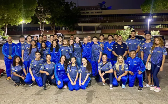 Com apoio do Governo do Tocantins, segundo grupo de estudantes do Estado chega a João Pessoa para disputar os Jogos da Juventude