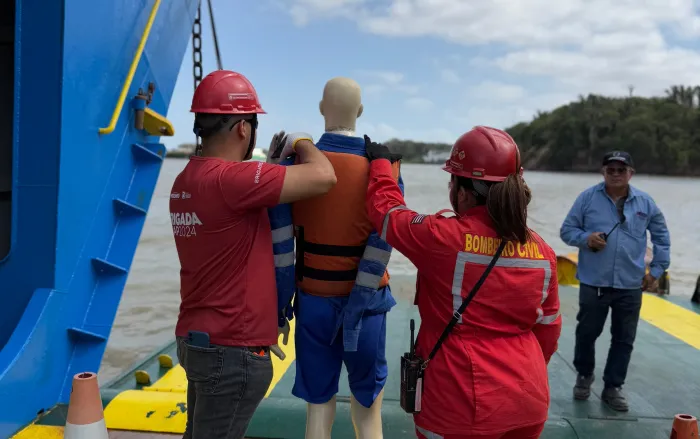 Porto do Itaqui realiza simulado de emergência ambiental no Terminal da Ponta da Espera