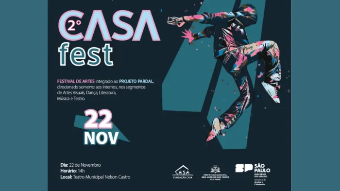 Projeto Pardal apresenta 2º CASA Fest nesta sexta, 22/11