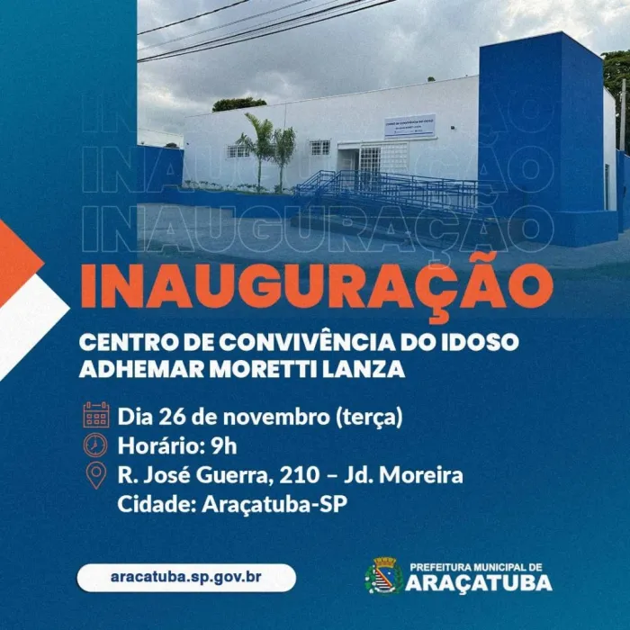 Foto: Reprodução/Prefeitura de Araçatuba - SP