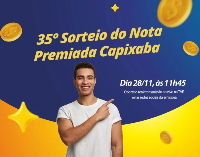 É hora de torcer: quinta-feira (28) tem sorteio do Nota Premiada Capixaba
