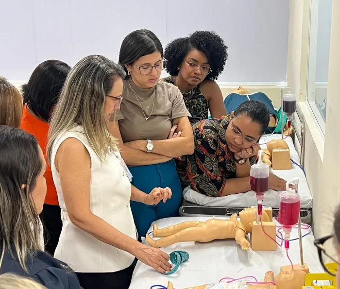 Sesapi realiza capacitação para profissionais de saúde com foco no combate à sífilis congênita
