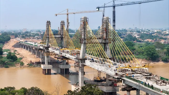 Obras: Terceira ponte sobre o Rio Itacaiunas já está com mais de 90% dos serviços concluídos