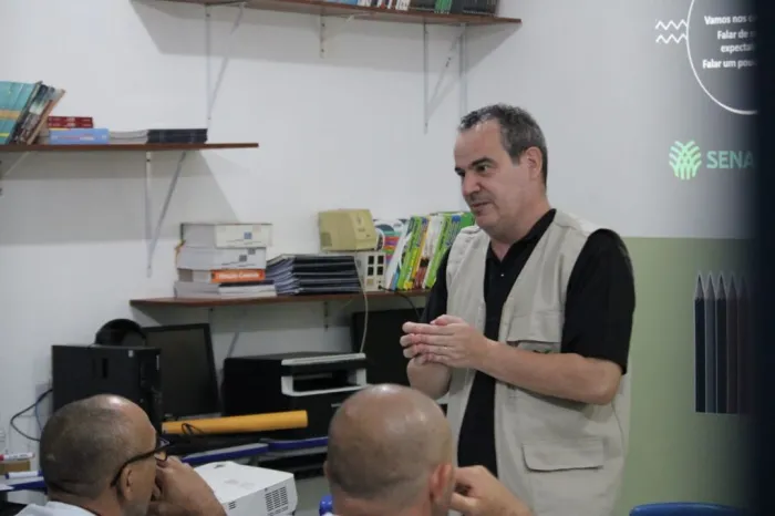 Internos da Penitenciária José de Ribamar Leite em Teresina, participam de curso de administração rural 