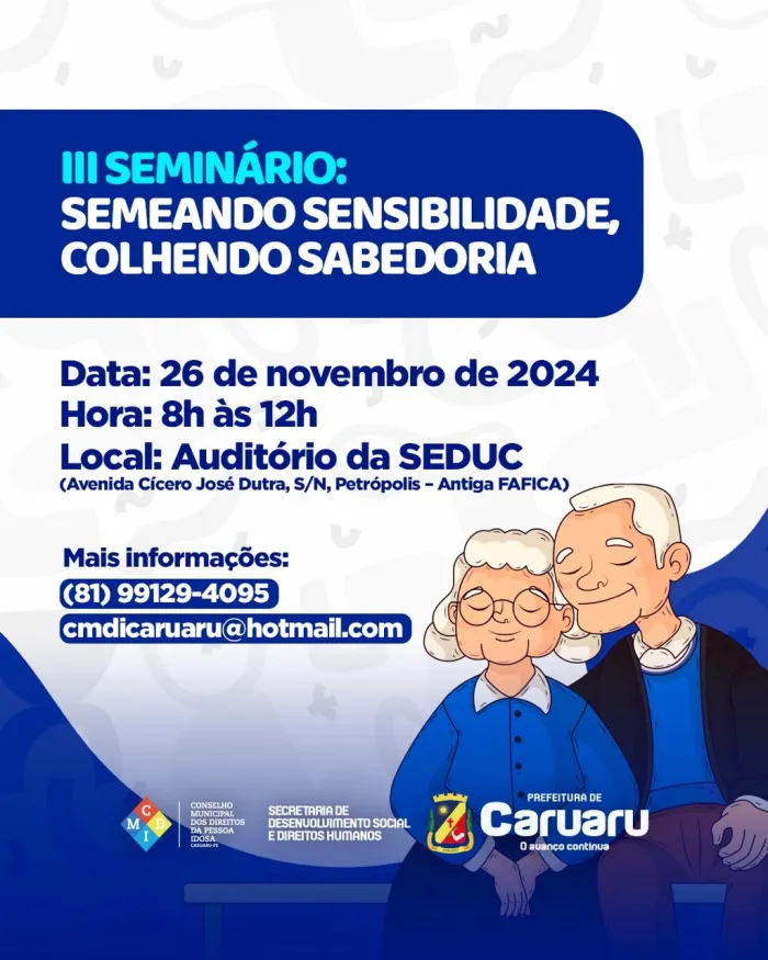 Foto: Reprodução/Prefeitura de Caruaru - PE